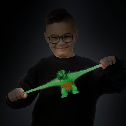 Heroes of Goo Jit Zu Glow Shifters Hero Pack. Super Gooey Tritops Hero Pack. Goo Filled Toy with a unique Glowing Goo Transformation. (42503