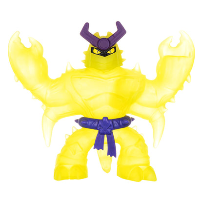 Heroes of Goo Jit Zu Glow Shifters Hero Pack. Super Oozy Scorpius Hero Pack. Goo Filled Toy with a unique Glowing Goo Transformation. (42505)
