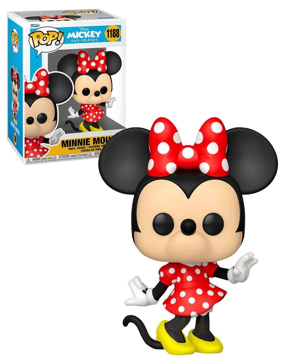 Funko Pop! Disney: Classics - Minnie Mouse - Collectable Vinyl Figure - Gift Idea - Official Merchandise - Toys for Kids & Adults - Movies Fans - Model Figure for Collectors and Display