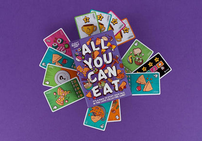 Professor Puzzle All You Can Eat - It’s a Race to Stuff Your face in This Card-Collecting Game!