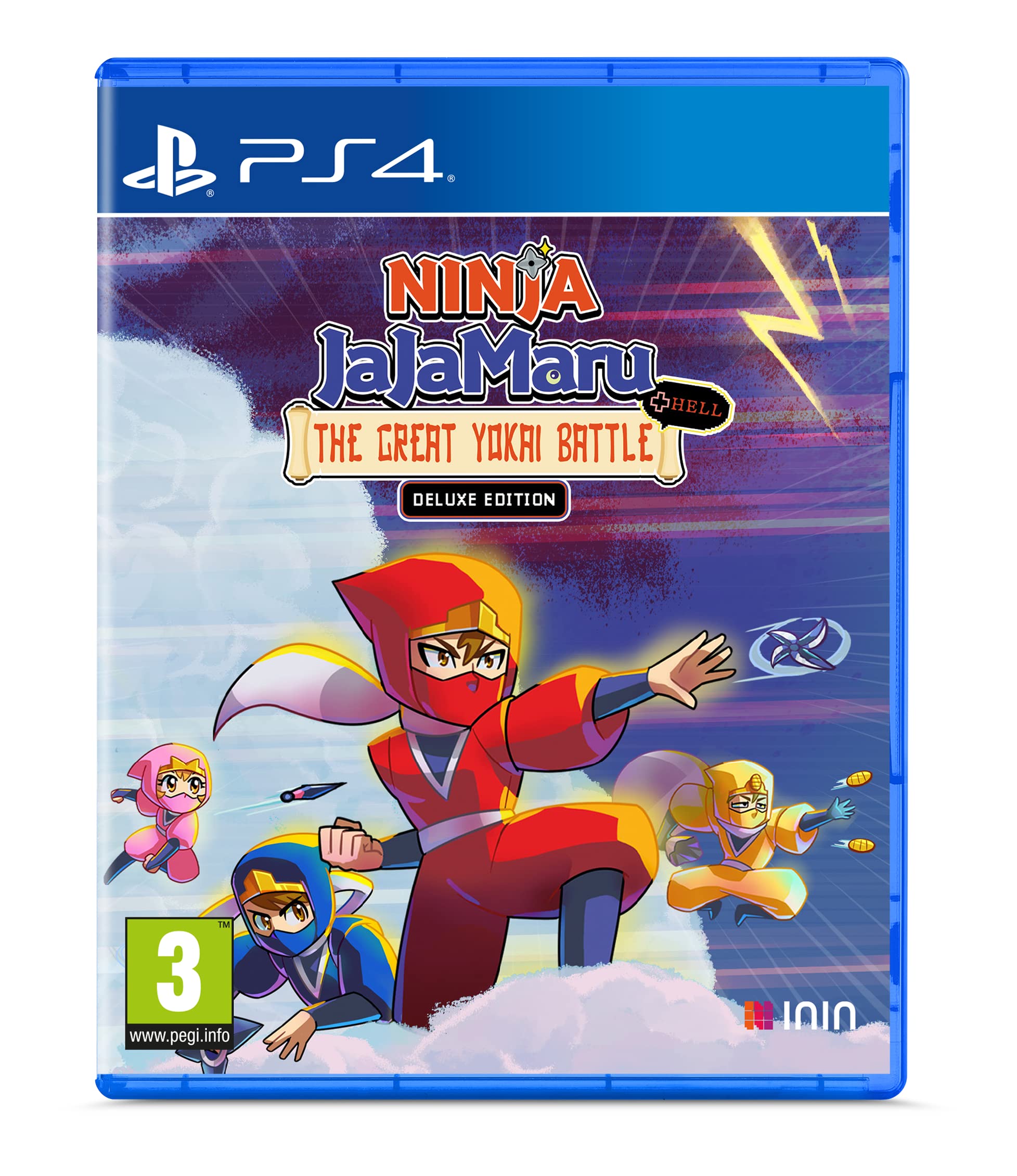 Ninja JaJaMaru: The Great Yokai Battle + Hell – Deluxe Edition (PS4) Playstation 4