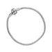 The Carat Shop Official Licensed Harry Potter Silver Charm Bracelet for Harry Potter Slider Charms (Available in 4 Sizes