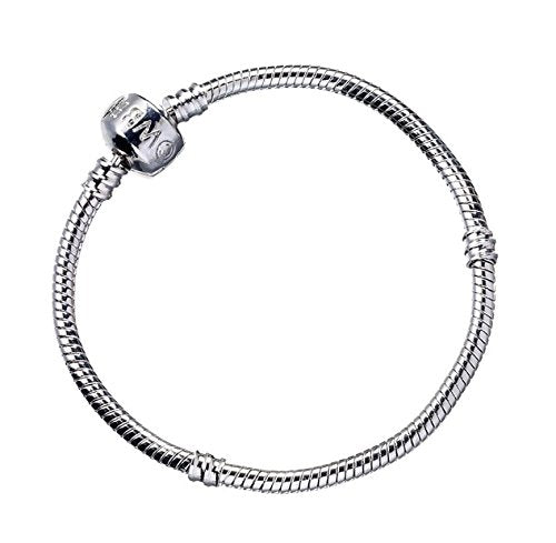 Official Harry Potter Silver Plated Charm Bracelet Size Small 18cm