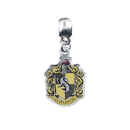 Official Harry Potter Jewellery Hufflepuff Crest Slider Charm Bead