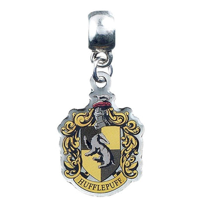 Official Harry Potter Jewellery Hufflepuff Crest Slider Charm Bead