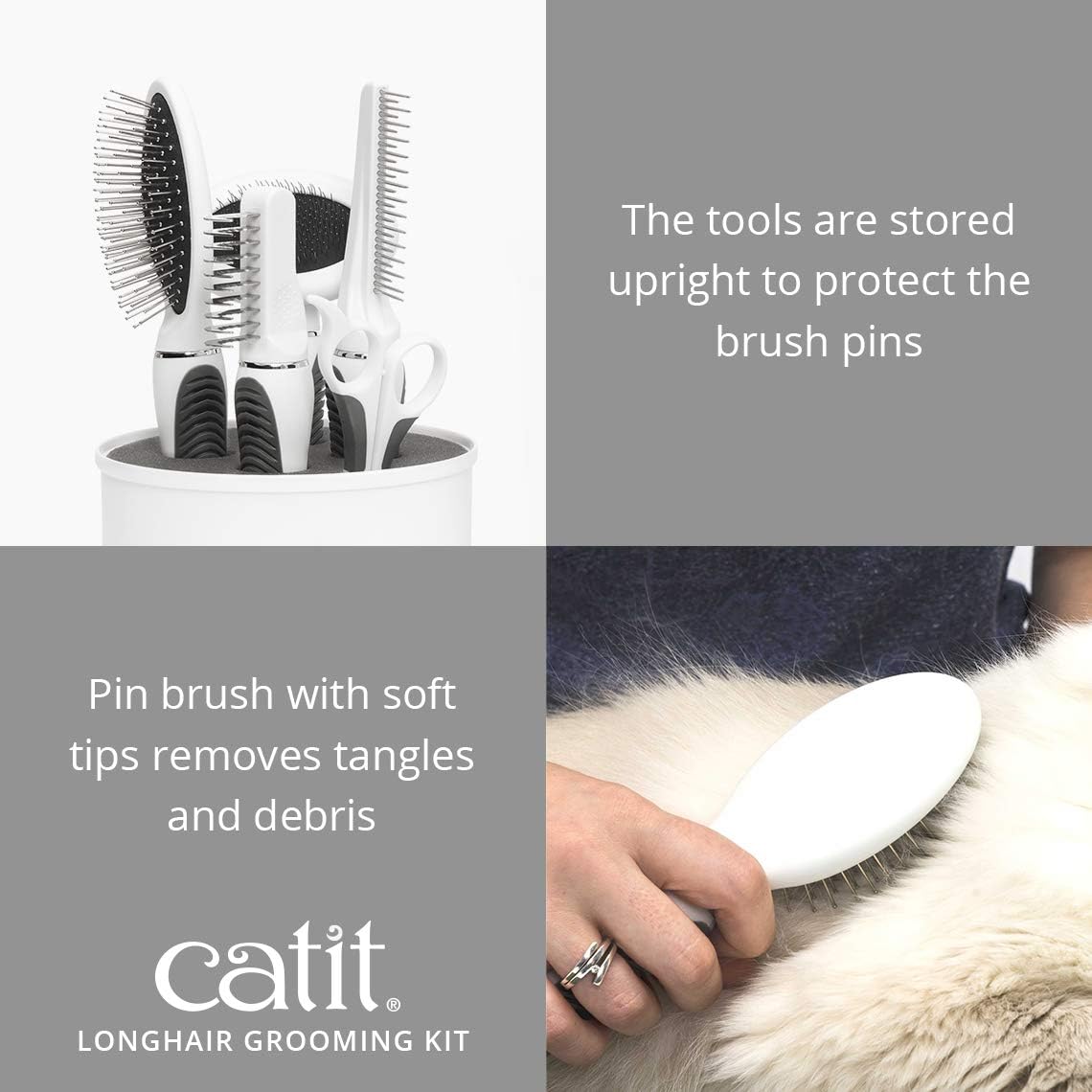 Catit - Grooming Kit Long Hair - (730.0350)
