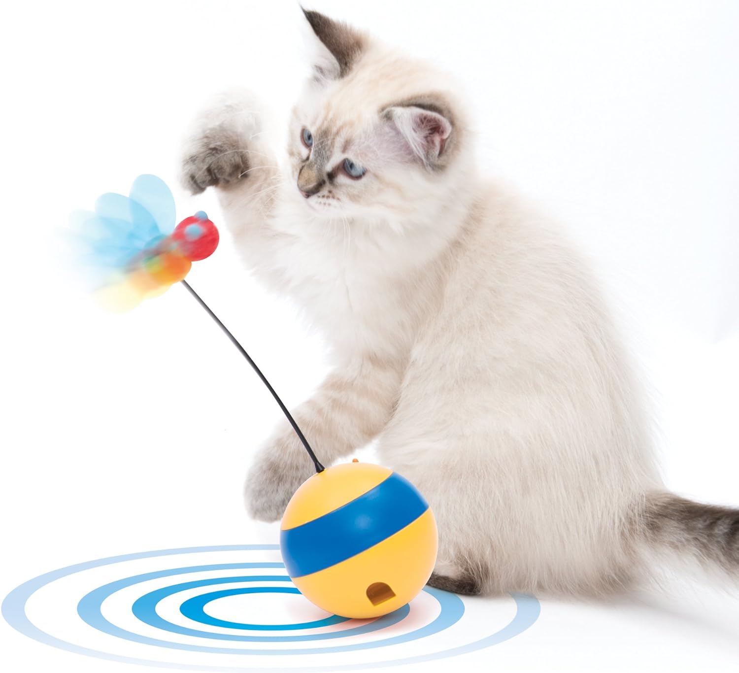 Catit Play Spinning Bee Interactive Cat Toys