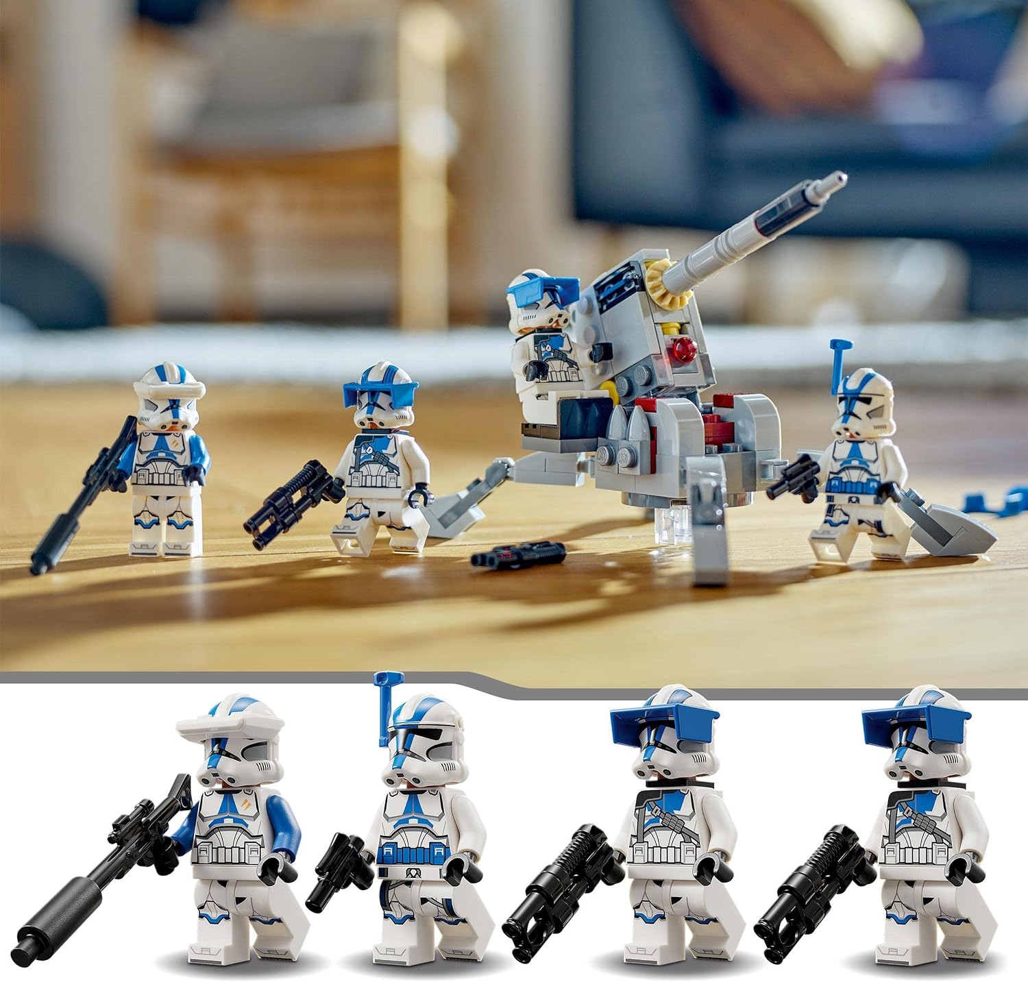LEGO 75345 Star Wars 501st Clone Troopers Battle Pack Set, Buildable Toy