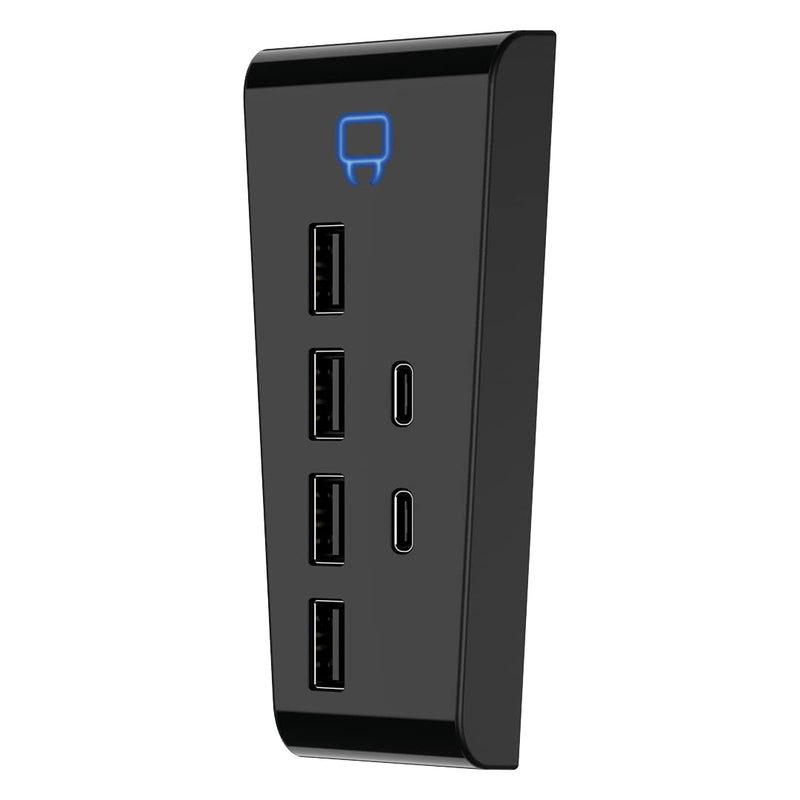 Venom 6-Port USB Hub - Includes 4 x USB 2.0 and 2 x USB Type C (PS5) PS5 Original