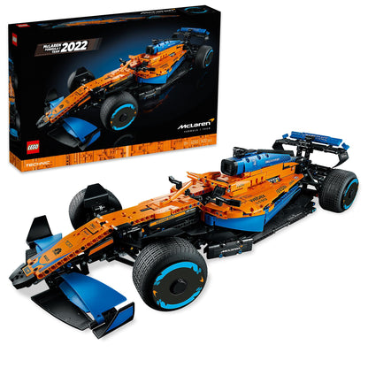 LEGO Technic McLaren Formel 1 Rennwagen, Set für Erwachsene, 1.434-teiliger F1-Motorsport-Modellbausatz, Geschenkidee für Männer, Frauen, Ihn, Sie, Ehemann, Sammlerstücke, Heimdekoration 42141
