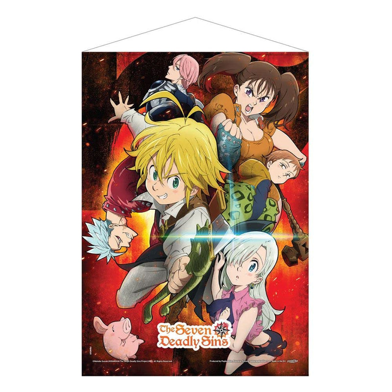 Seven Deadly Sins POPbuddies The Wallscroll Key Art Visual 50 x 70 cm Posters