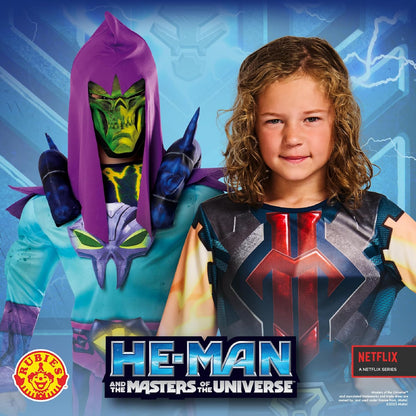 Rubie's Official Masters Of The Universe He-Man Skeletor Child Costume, Kids Fancy Dress