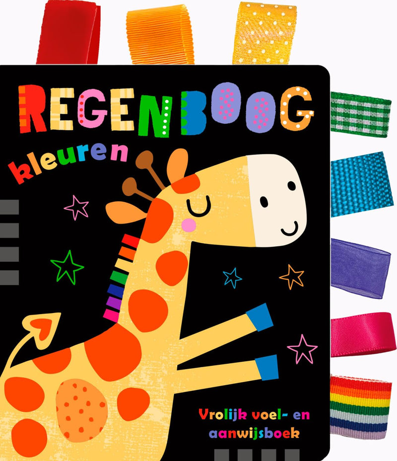Regenboogkleuren: vrolijk voel- en aanwijsboek