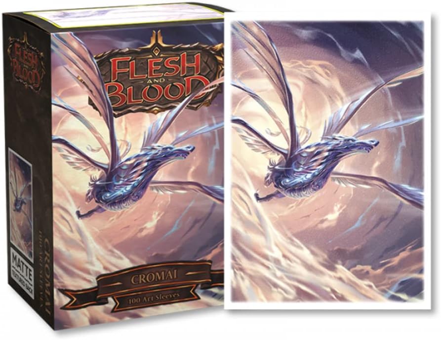 Arcane Tinmen Dragon Shield Sleeves: Matte - Flesh & Blood - Cromai (100
