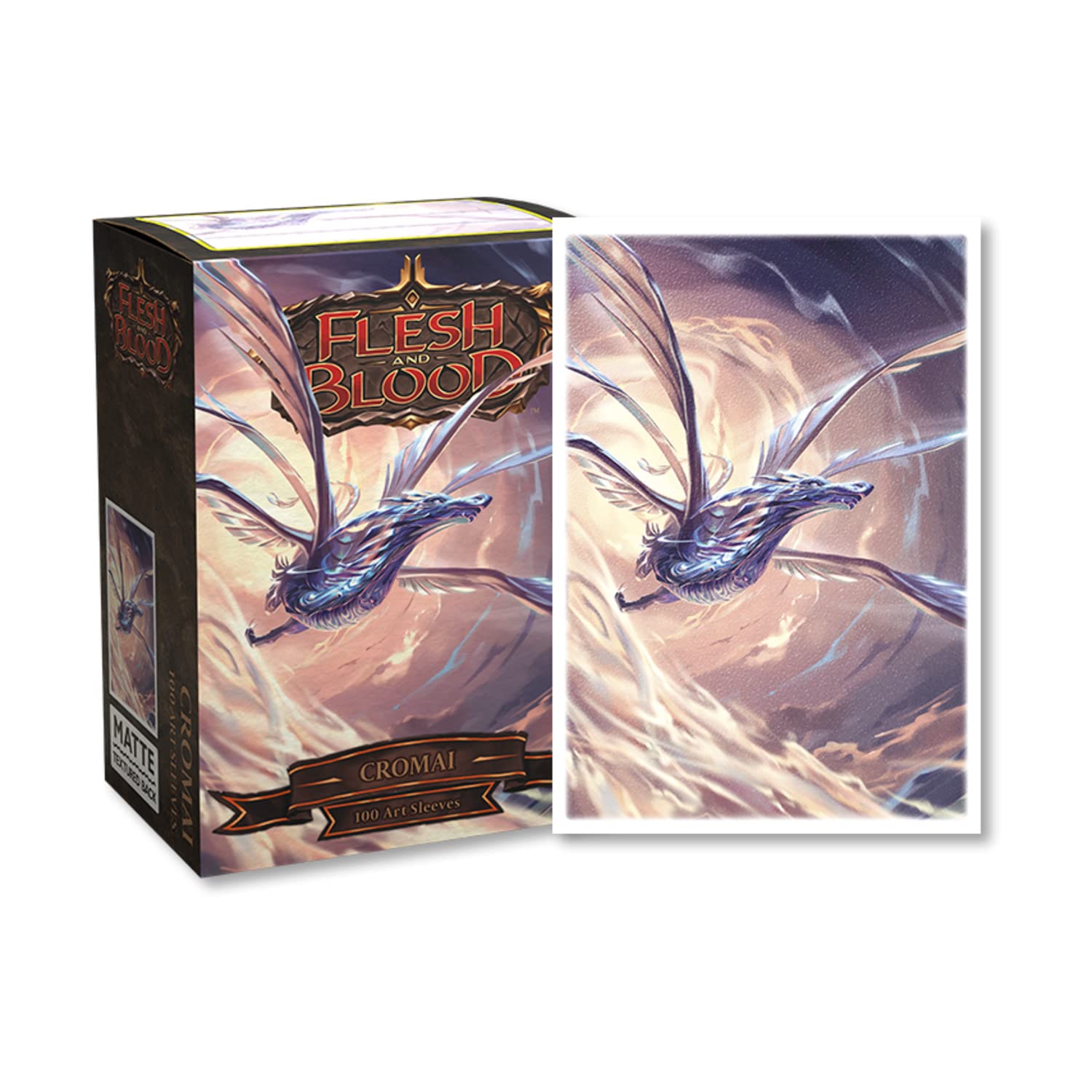 Arcane Tinmen Dragon Shield Sleeves: Matte - Flesh & Blood - Cromai (100