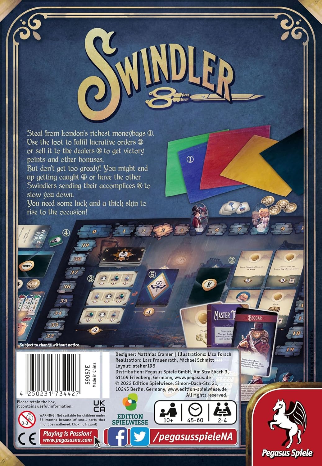 Swindler (Edition Spielwiese) (English Edition