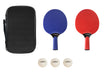 HUDORA Set de Tenis de Mesa para torneos/Partidos - Palas y Pelotas de Tenis de Mesa - con Bolsa - para Principiantes y Profesionales en Interiores y Exteriores