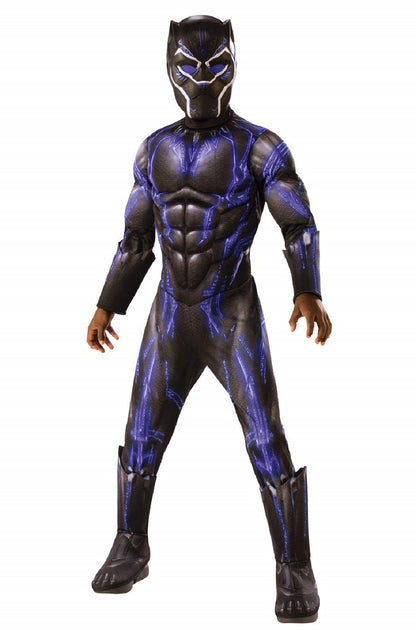 Rubie's Official Avengers Black Panther Battle Suit, Deluxe Child Costume