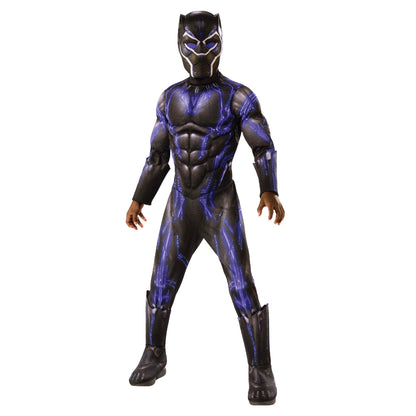 Rubie's Official Avengers Black Panther Battle Suit, Deluxe Child Costume