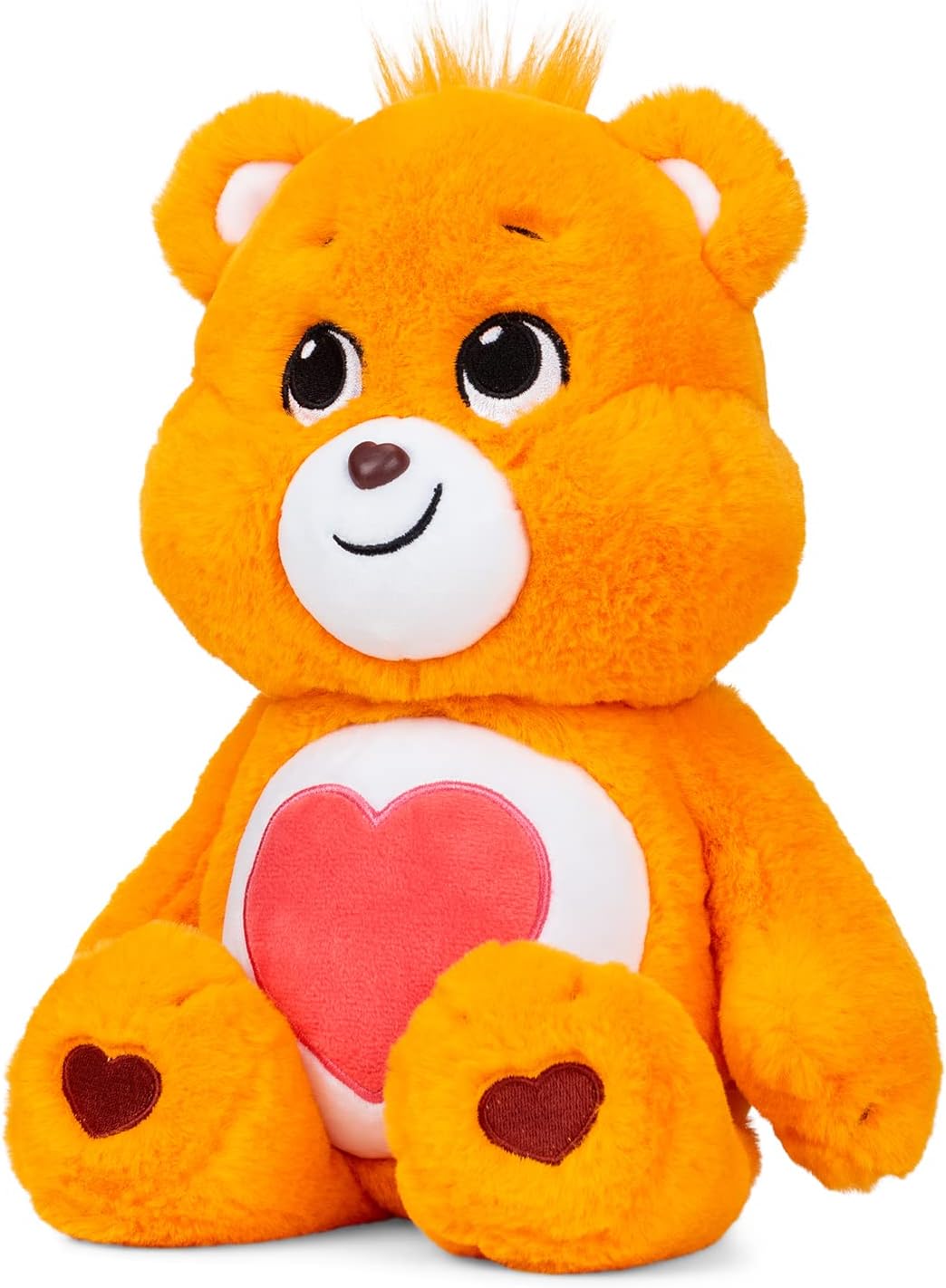Care Bears | Tenderheart Bear 35cm Medium Plush | Collectable Cute Plush Toy, Cuddly Toys for Children, Soft Toys for Girls Boys, Cute Teddies Suitable for Girls and Boys Ages 4+ | Basic Fun 22088