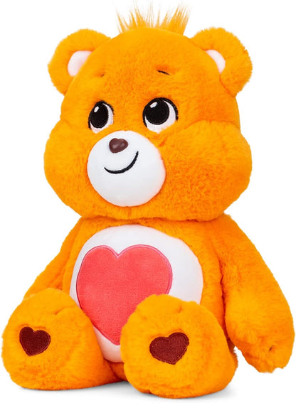 Care Bears | Tenderheart Bear 35cm Medium Plush | Collectable Cute Plush Toy, Cuddly Toys for Children, Soft Toys for Girls Boys, Cute Teddies Suitable for Girls and Boys Ages 4+ | Basic Fun 22088