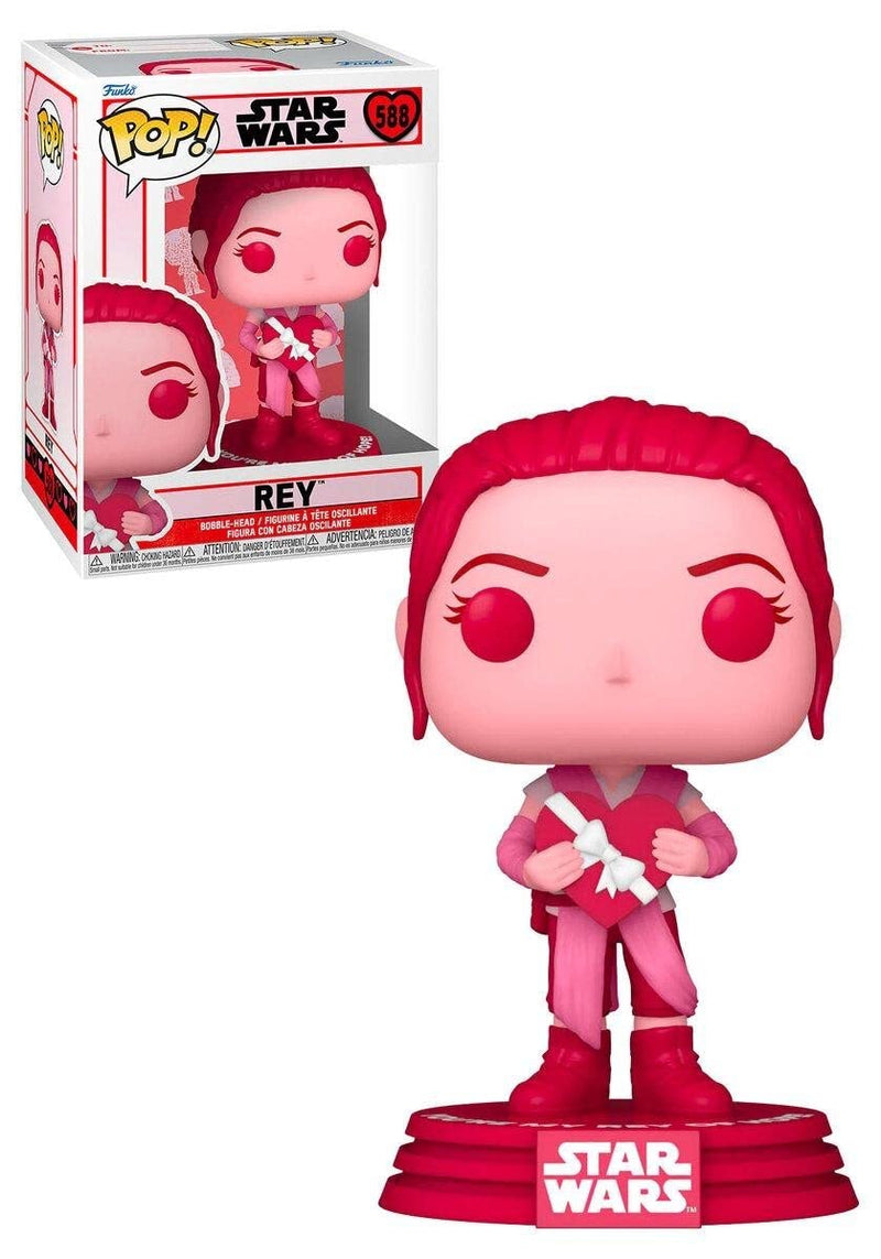 Funko POP! Star Wars: Valentines - Rey - Collectable Vinyl Figure - Gift Idea - Official Merchandise - Toys for Kids & Adults - Movies Fans - Model Figure for Collectors and Display