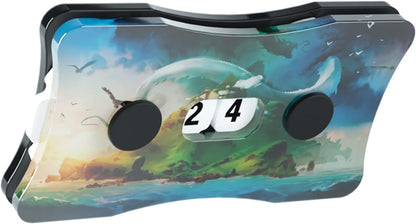 Gamegenic - Life Counter Double Dials Island - Multilenguaje (Incluye Español