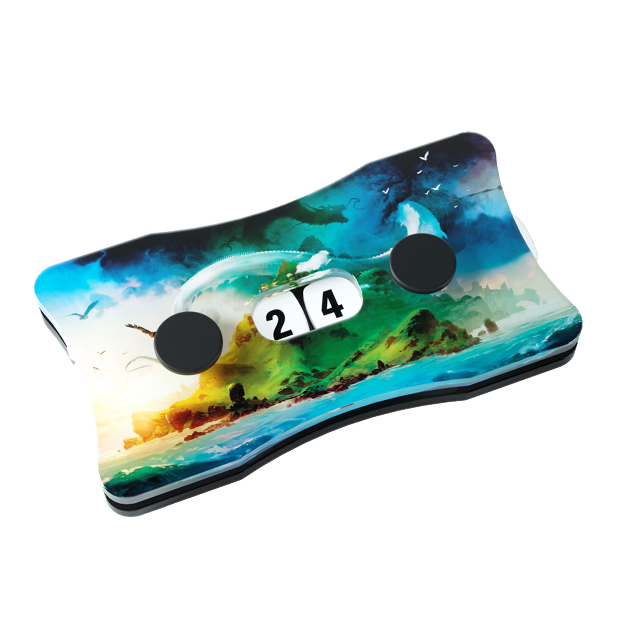 Gamegenic - Life Counter Double Dials Island - Multilenguaje (Incluye Español