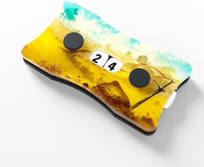 Gamegenic-GGS60068ML Life Counters Double Dials Lands - Multilenguaje (Incluye Español), Color (GGS60068ML
