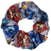 Harry Potter-  Hogwarts House Crest Hair Scrunchie