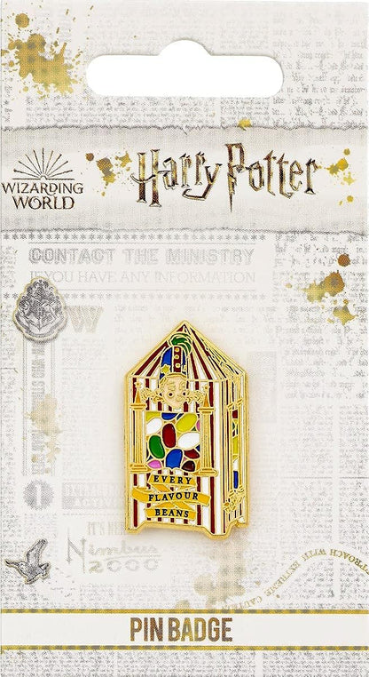 Official Harry Potter Bertie Botts Pin Badge by The Carat Shop