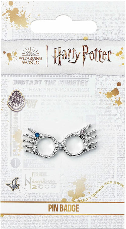Official Harry Potter Luna Glasses Pin Badge