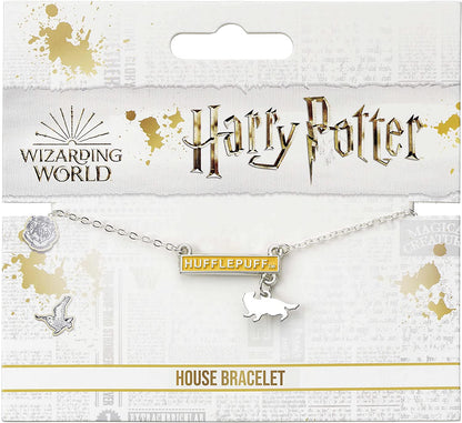 HARRY POTTER Official Hufflepuff Bar Bracelet