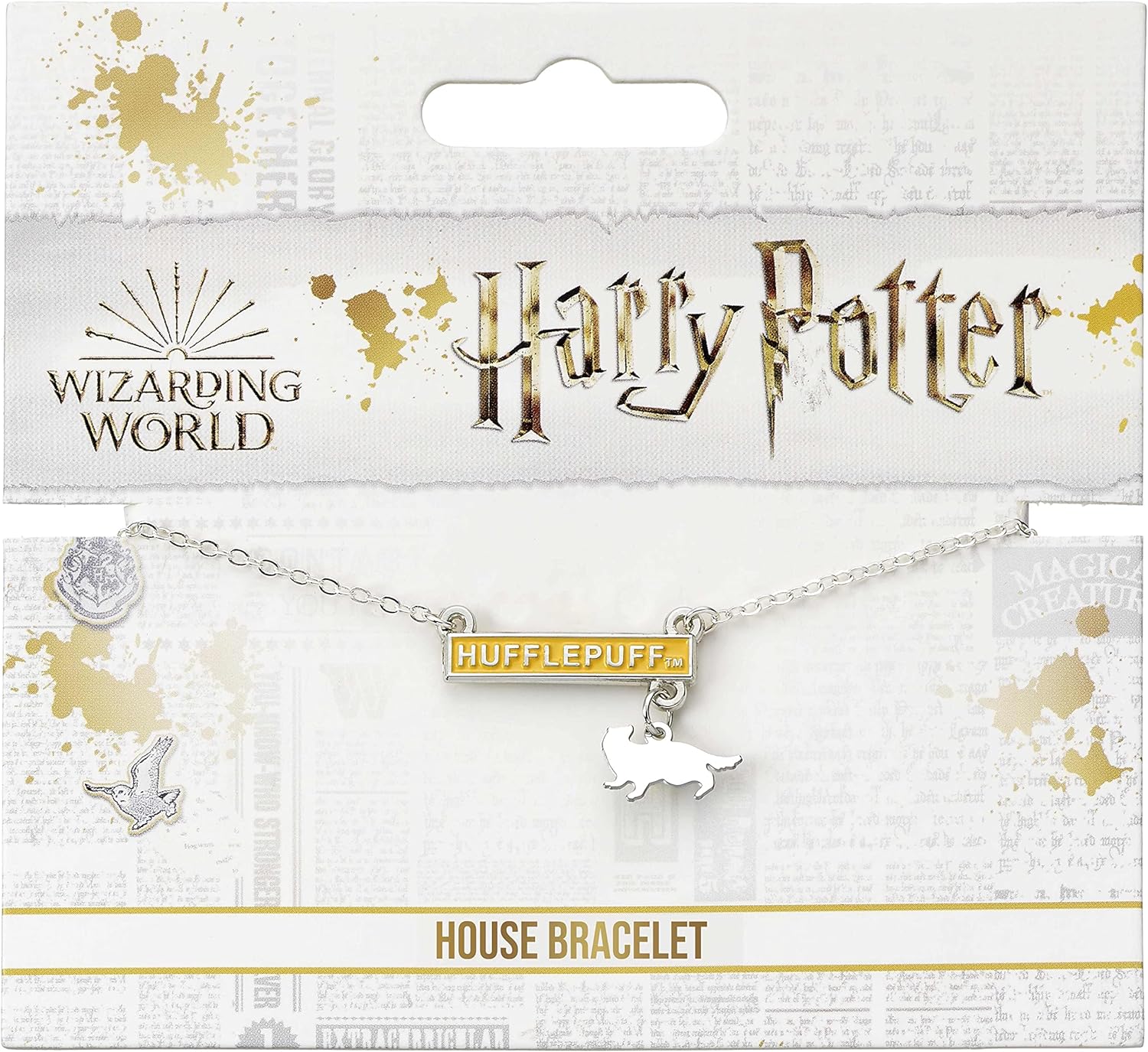 HARRY POTTER Official Hufflepuff Bar Bracelet