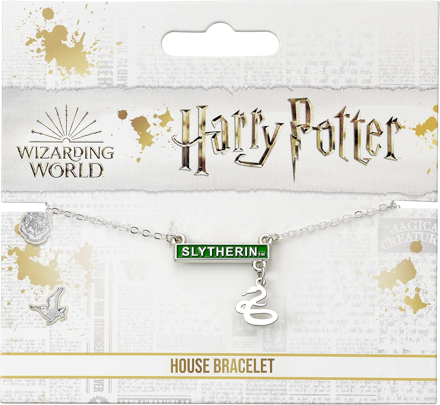 HARRY POTTER Official Slytherin Bar Bracelet