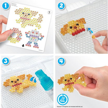 Aquabeads Shiny Bead Pack, Multicolour, Art & Craft Bead kit 31995