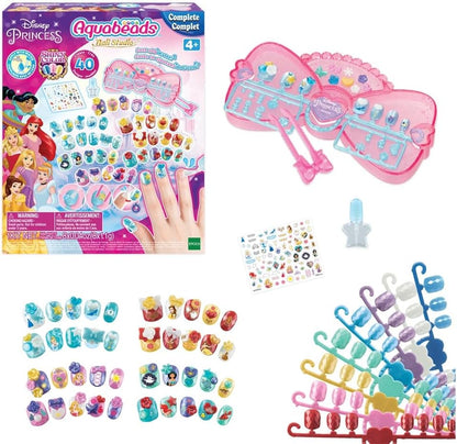 Aquabeads Nail Studio - Disney Princess, AFT & Craft Bead kit 35006