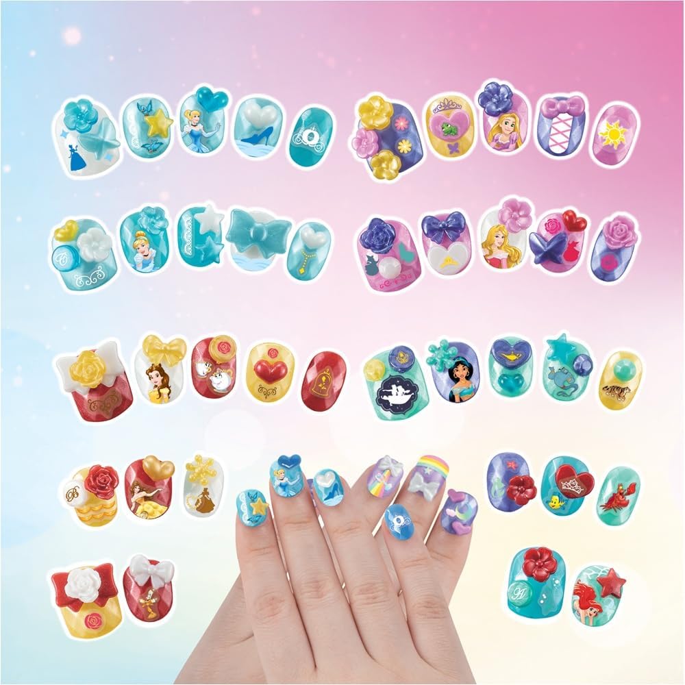 Aquabeads Nail Studio - Disney Princess, AFT & Craft Bead kit 35006