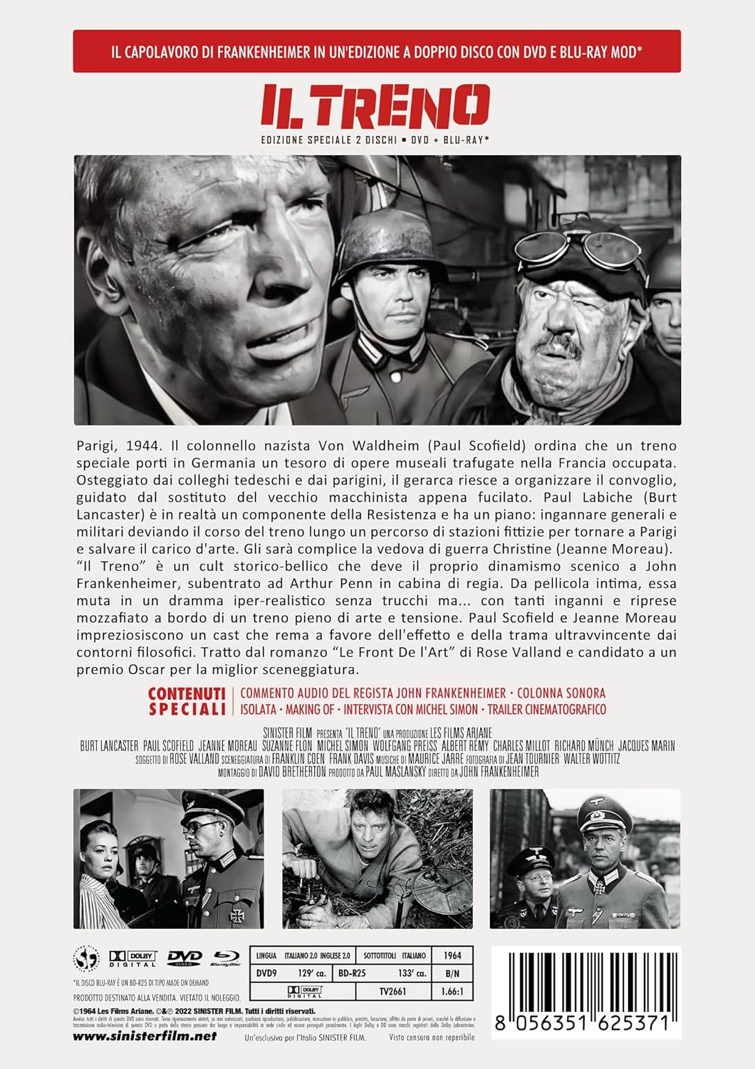 Il Treno Special Edition, Dvd+Blu-Ray Mod