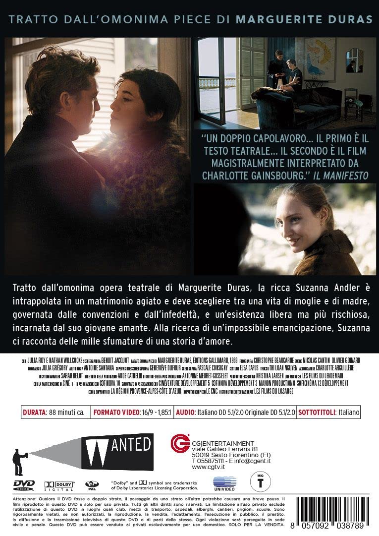 Amori Di Suzanna Andler (Gli) - (Italian Import)