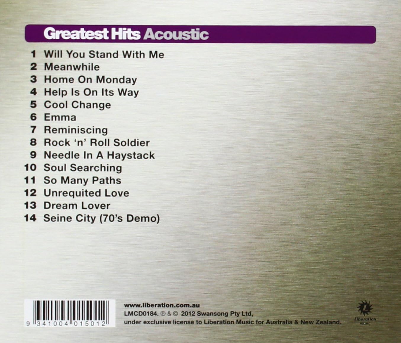 Greatest Hits Acoustic