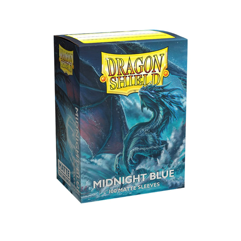 Dragon Shield: Matte – Midnight Blue (100