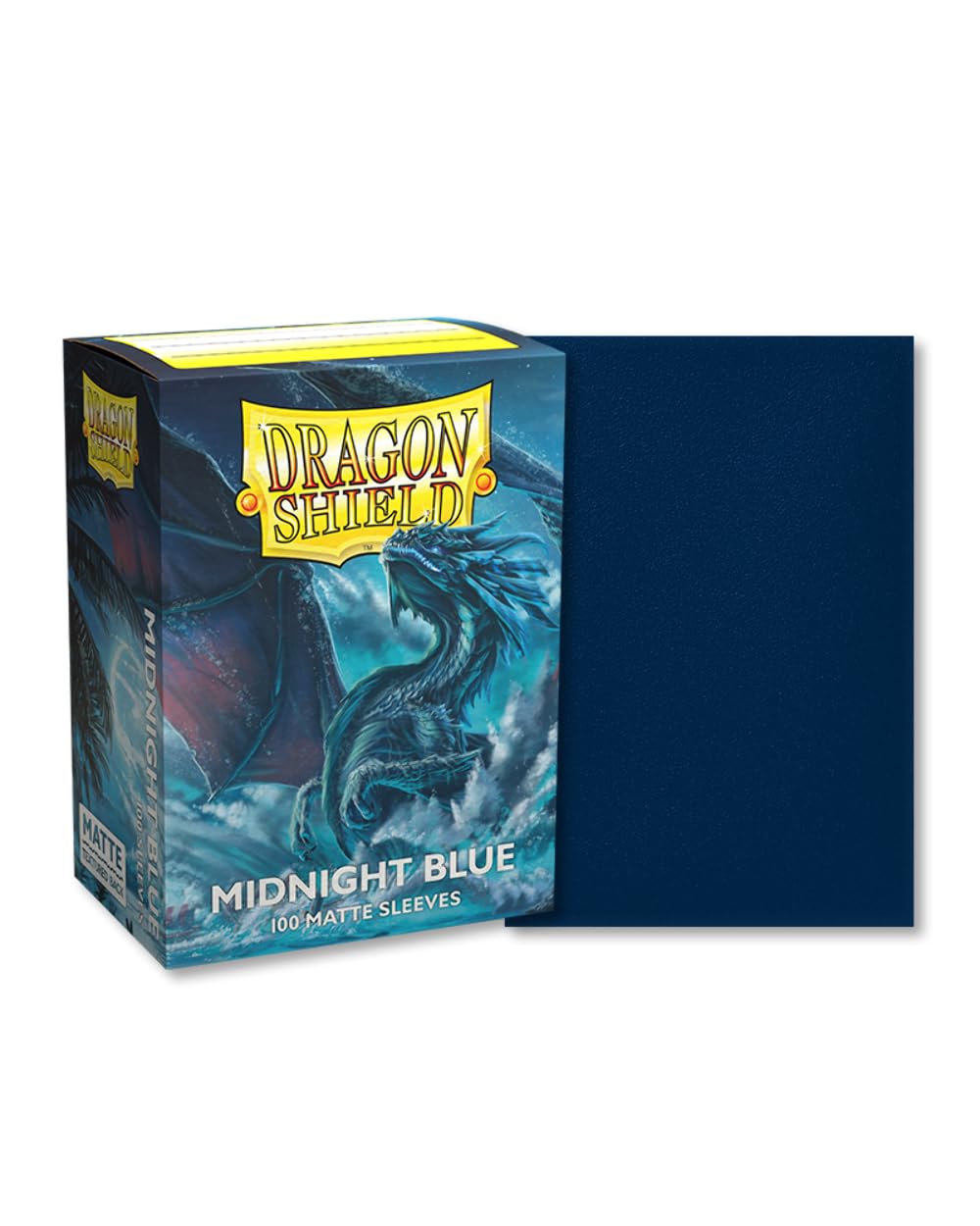 Dragon Shield: Matte – Midnight Blue (100
