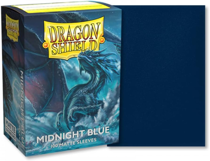 Dragon Shield: Matte – Midnight Blue (100