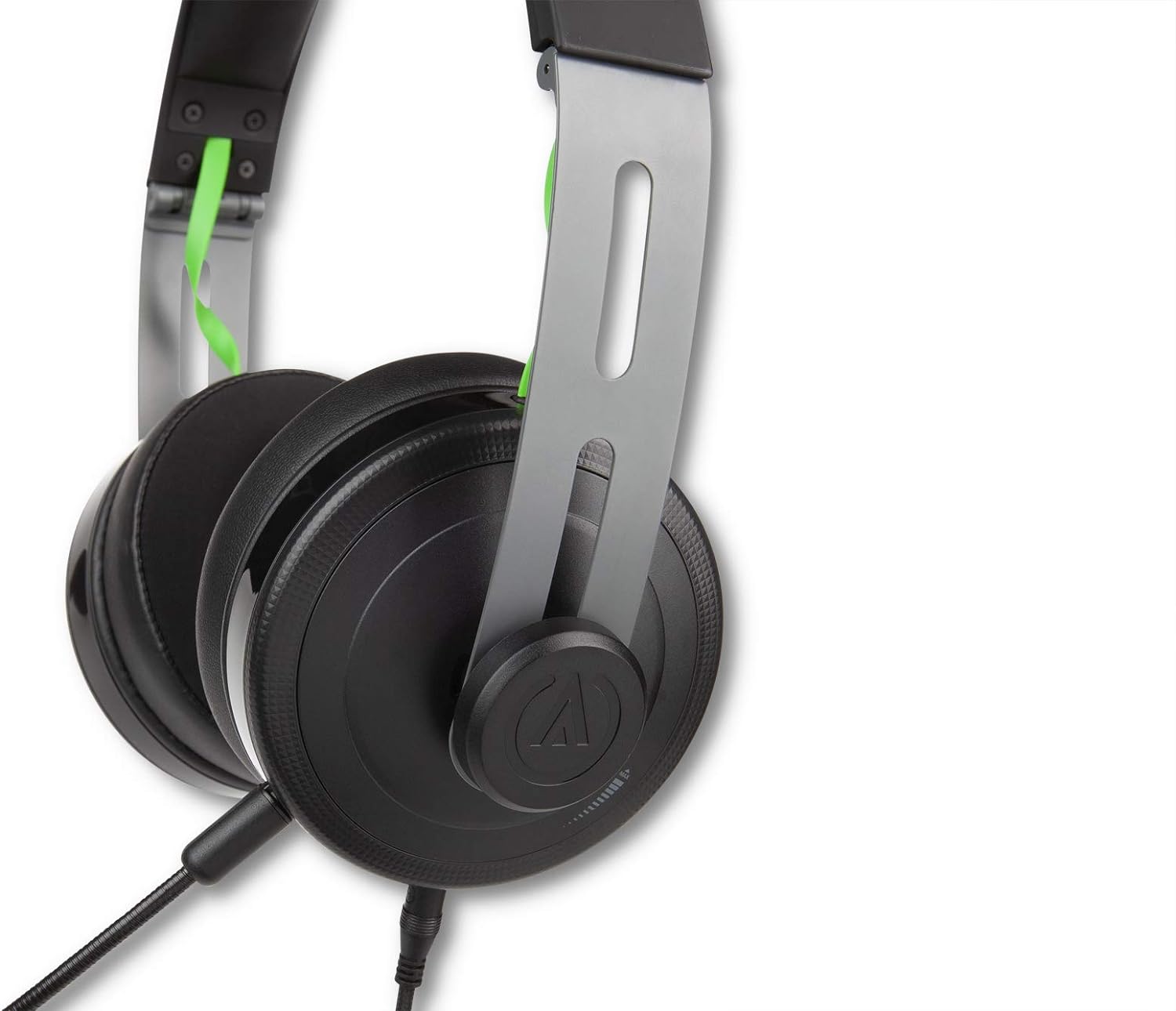 PowerA FUSION Pro Wired Gaming Headset for Xbox, Headphones, Xbox Series X, Xbox One, Chat, Gaming Audio - Xbox Series X Black Green