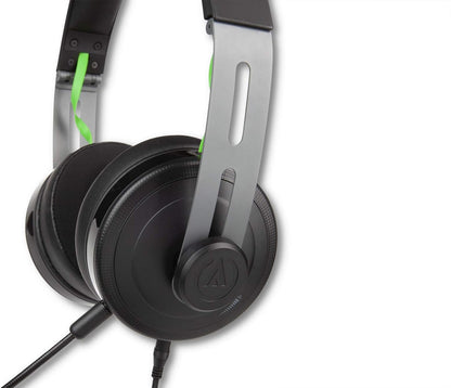PowerA FUSION Pro Wired Gaming Headset for Xbox, Headphones, Xbox Series X, Xbox One, Chat, Gaming Audio - Xbox Series X Black Green