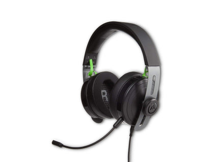 PowerA FUSION Pro Wired Gaming Headset for Xbox, Headphones, Xbox Series X, Xbox One, Chat, Gaming Audio - Xbox Series X Black Green