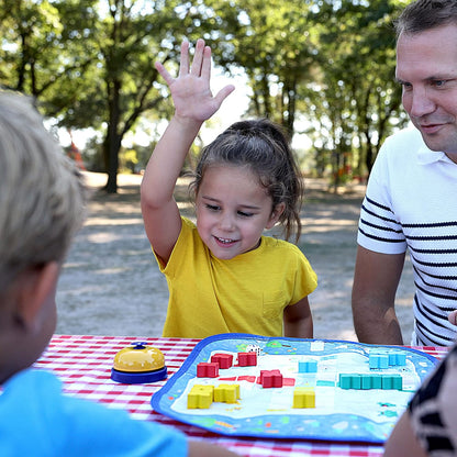 SES Creative-& Go-Ludo-quartett-rasende Wrap&Go Viajar-Parchís-El Juego de Las familias-Bloques de Velocidad (02236