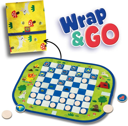 SES Creative- Wrap&Go Viajar-Damas-Juego de Memoria-Hago la Maleta (02237