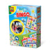 SES Creative 02238 Travel window sticker bingo - Re-usable stickers that can be stuck the window and bingo cards, Age 3+, Red